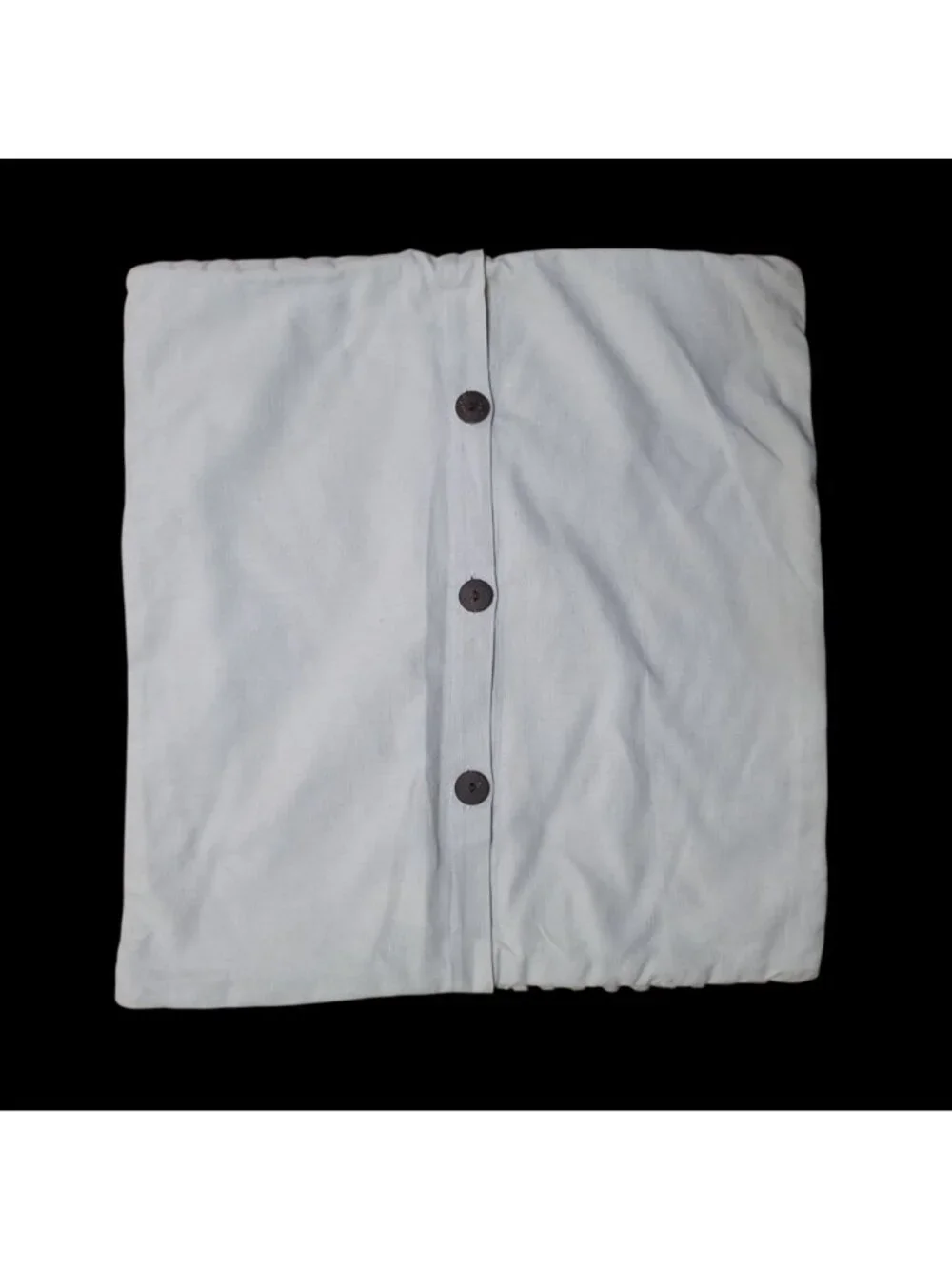 West Elm Textured Pillow Cover Off-White/Cream/Ivory - Cotton/Wool Blend18